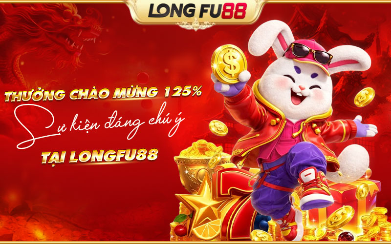 Tiền thưởng chào mừng 125%